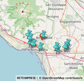 Mappa Via Emanuele Cirillo, 80041 Boscoreale NA, Italia (3.20917)