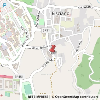 Mappa Via Roma, 19, 84084 Fisciano, Salerno (Campania)