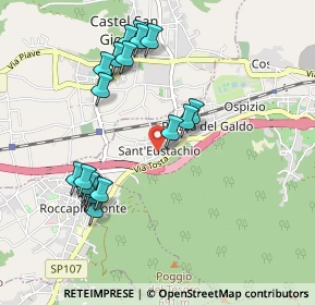Mappa Via Angrisani, 84085 Mercato San Severino SA, Italia (1.0845)