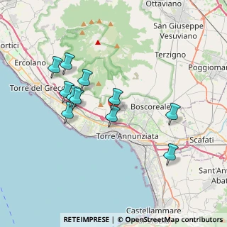 Mappa Via Amilcare Sciesa, 80040 Trecase NA, Italia (3.77727)