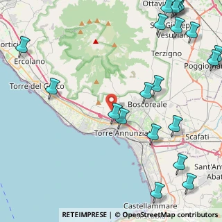 Mappa Via Amilcare Sciesa, 80040 Trecase NA, Italia (6.896)
