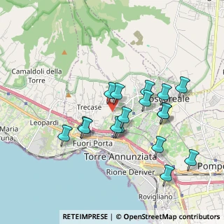 Mappa Via Bosco del Monaco, 80042 Trecase NA, Italia (1.86294)
