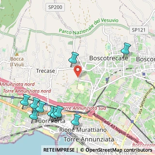 Mappa Via Bosco del Monaco, 80042 Trecase NA, Italia (1.51727)