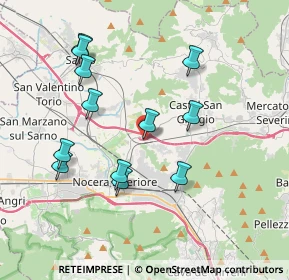 Mappa Via Rosario Livatino, 84083 Castel San Giorgio SA, Italia (4.05417)