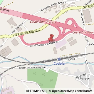 Mappa Via Rosario Livatino, 8, 84085 Mercato San Severino, Salerno (Campania)