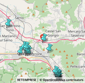 Mappa A30, 84083 Castel San Giorgio SA, Italia (5.9515)