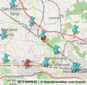 Mappa Via Giacomo Puccini, 84014 Nocera Inferiore SA, Italia (3.02545)