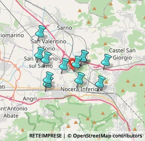 Mappa Via Giacomo Puccini, 84014 Nocera Inferiore SA, Italia (2.80583)