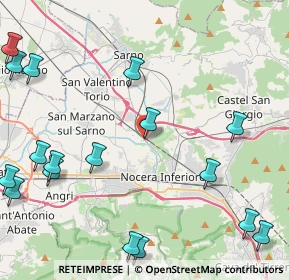 Mappa Via Giacomo Puccini, 84014 Nocera Inferiore SA, Italia (6.46353)