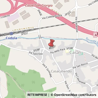 Mappa Via della Pace, 52, 84086 Roccapiemonte, Salerno (Campania)