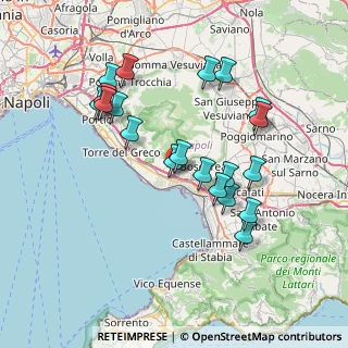 Mappa Prima Traversa A. Manzoni, 80040 Trecase NA, Italia (7.727)