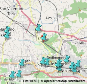 Mappa SP206, 84014 Nocera Inferiore SA, Italia (3.15563)