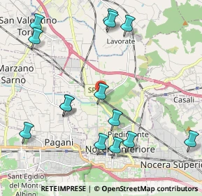 Mappa SP206, 84014 Nocera Inferiore SA, Italia (2.58286)