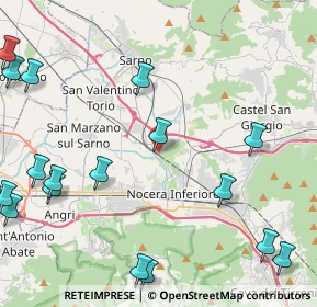 Mappa SP206, 84014 Nocera Inferiore SA, Italia (6.55882)