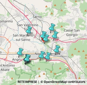 Mappa SP206, 84014 Nocera Inferiore SA, Italia (3.55231)