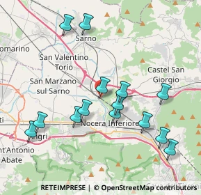 Mappa SP206, 84014 Nocera Inferiore SA, Italia (4.31786)