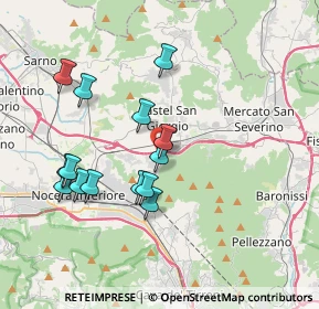 Mappa Via Filomena Galdieri, 84086 Roccapiemonte SA, Italia (3.83429)