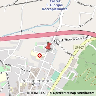 Mappa Viale Parco della Rimembranza, 21, 84086 Roccapiemonte, Salerno (Campania)
