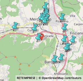 Mappa Via Campi, 84085 Mercato San Severino SA, Italia (2.211)