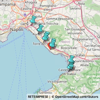 Mappa Via Ponte della Gatta, 80059 Torre del Greco NA, Italia (6.78636)