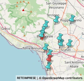 Mappa Via Gesuiti, 80041 Boscoreale NA, Italia (3.66167)