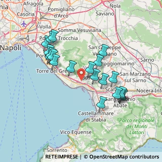 Mappa Via Langella, 80040 Trecase NA, Italia (7.5765)