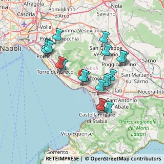 Mappa Via Langella, 80040 Trecase NA, Italia (7.314)
