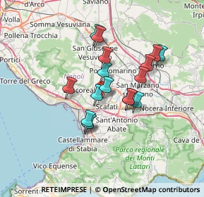 Mappa Via Giovan Battista Casciello, 84018 Scafati SA, Italia (5.88765)