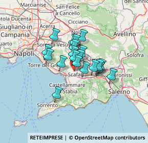 Mappa Via Giovan Battista Casciello, 84018 Scafati SA, Italia (9.087)