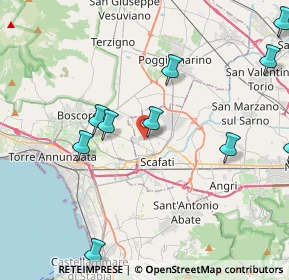 Mappa Via Giovan Battista Casciello, 84018 Scafati SA, Italia (5.53)