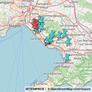 Mappa 4ª Traversa Santa Maria la Bruna, 80059 Torre del Greco NA, Italia (6.52429)