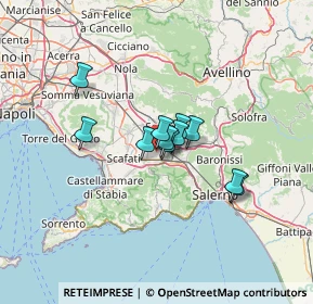 Mappa Via Pesca, 84016 Pagani SA, Italia (8.92727)