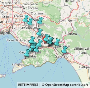 Mappa Via Pesca, 84016 Pagani SA, Italia (10.01368)