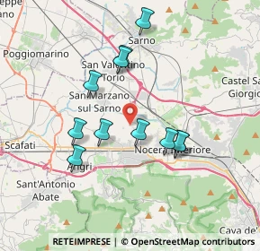 Mappa Via Pesca, 84016 Pagani SA, Italia (3.52091)