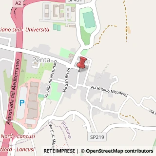 Mappa Via Casa Gaiano, 13, 84084 Fisciano, Salerno (Campania)