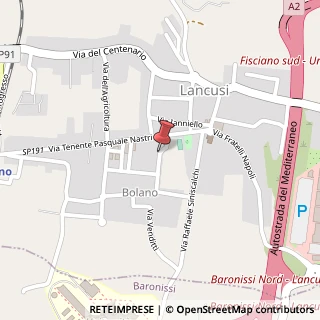 Mappa Via G. Venditti, 16/18/20, 84084 Fisciano, Salerno (Campania)