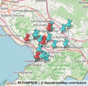 Mappa Via Passanti, 84018 Scafati SA, Italia (5.50294)