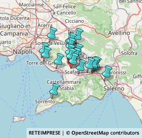 Mappa Via Passanti, 84018 Scafati SA, Italia (9.065)