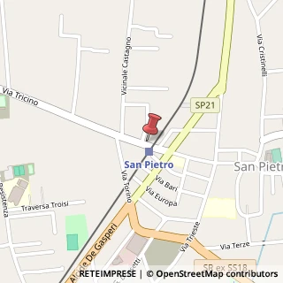Mappa Via Tricino, 10, 84018 Scafati, Salerno (Campania)