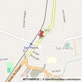 Mappa Via Alcide de Gasperi, 361, 84016 Scafati, Salerno (Campania)