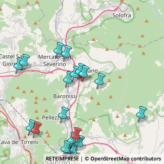 Mappa Via S. Rocco, 84080 Fisciano SA, Italia (5.7295)