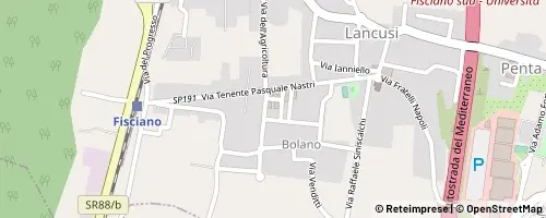 Mappa Fisciano