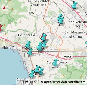 Mappa Via Casciello, 84018 Scafati SA, Italia (5.03625)