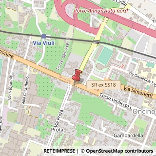 Mappa Corso Umberto I, 373, 80058 Torre Annunziata, Napoli (Campania)