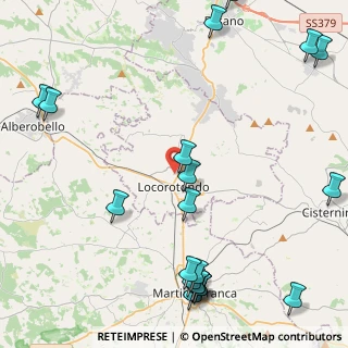 Mappa 70010 Locorotondo BA, Italia (6.5665)