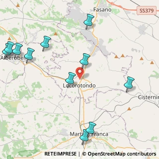 Mappa 70010 Locorotondo BA, Italia (6.03909)