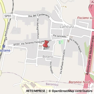Mappa Via allende salvador, 84081 Fisciano, Salerno (Campania)