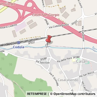 Mappa Via Bivio Codola, 652, 84086 Roccapiemonte, Salerno (Campania)