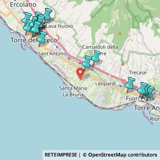 Mappa Via Torretta Fiorillo, 80059 Torre del Greco NA, Italia (3.4555)