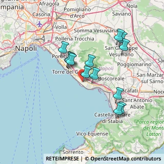Mappa Via Torretta Fiorillo, 80059 Torre del Greco NA, Italia (7.04615)